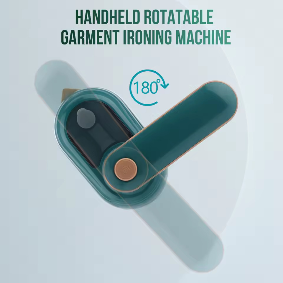 Mini 180° Rotatable Handheld Steam Iron – Foldable Travel Garment Steamer for Quick & Professional Wrinkle Removal - Image 5